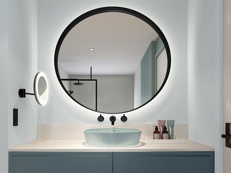Round LED Mirrors: The Smart Choice for Small Hotel and Cruise Ship Bathrooms
