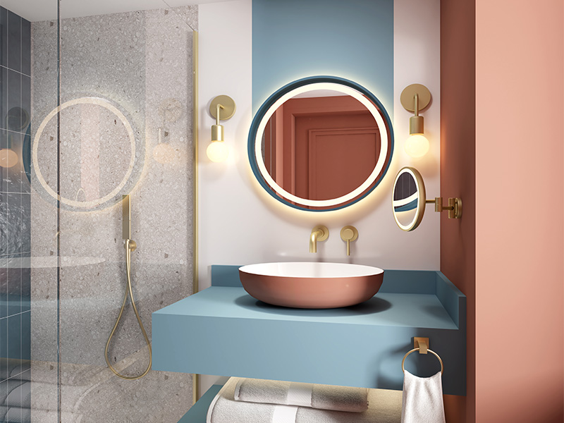 What CRI Is Recommended for Hotel Bathroom Lighted Mirrors