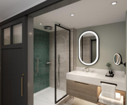 Why Lighted Hotel Bathroom Mirrors Should Be Considered During Hotel Planning — Not After