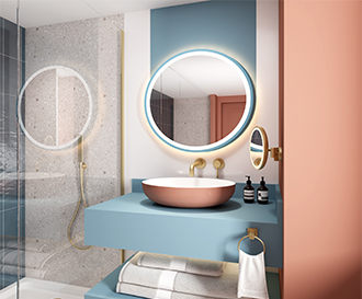 How Luxury Hotels Use LED Mirrors to Improve Guest Experience